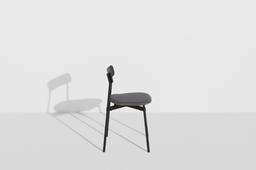 FROMME - Stackable chair with fabric seat by Petite Friture - view 3